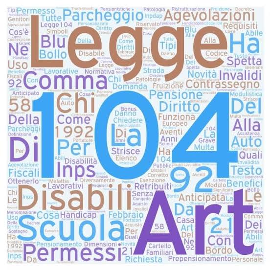 Modulistica utile per i benefici della legge 104/92